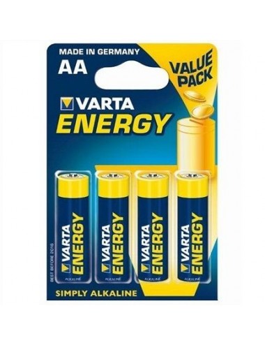 BATTERIA VARTA ENERGY AA LR6 4 UNITÀ