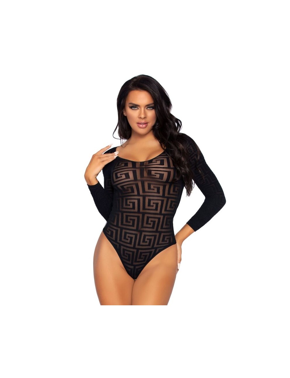 BODY CROTH MOSAICO LEG AVENUE TAGLIA UNICA BODY CROTH MOSAICO LEG AVENUE TAGLIA UNICA