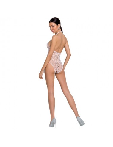 BODYSTOCKING PASSION WOMAN BS087 BIANCO TAGLIA UNICA