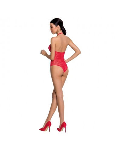 BODYSTOCKING PASSION WOMAN BS088 - ROSSO TAGLIA UNICA