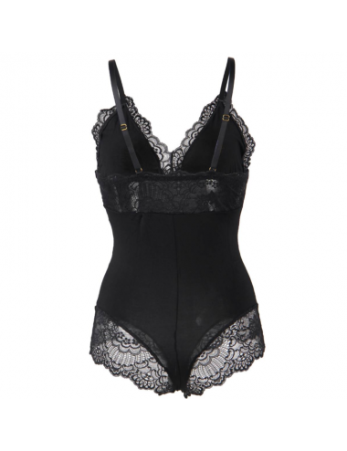 QUEEN LINGERIE - TEDDY IN PIZZO L/XL