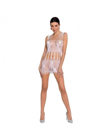 BODYSTOCKING PASSION WOMAN BS090 - BIANCO TAGLIA UNICA