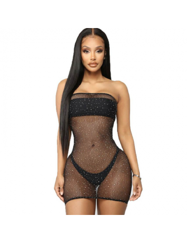 QUEEN LINGERIE ABITO LUCIDO BODYSTOCKING SL