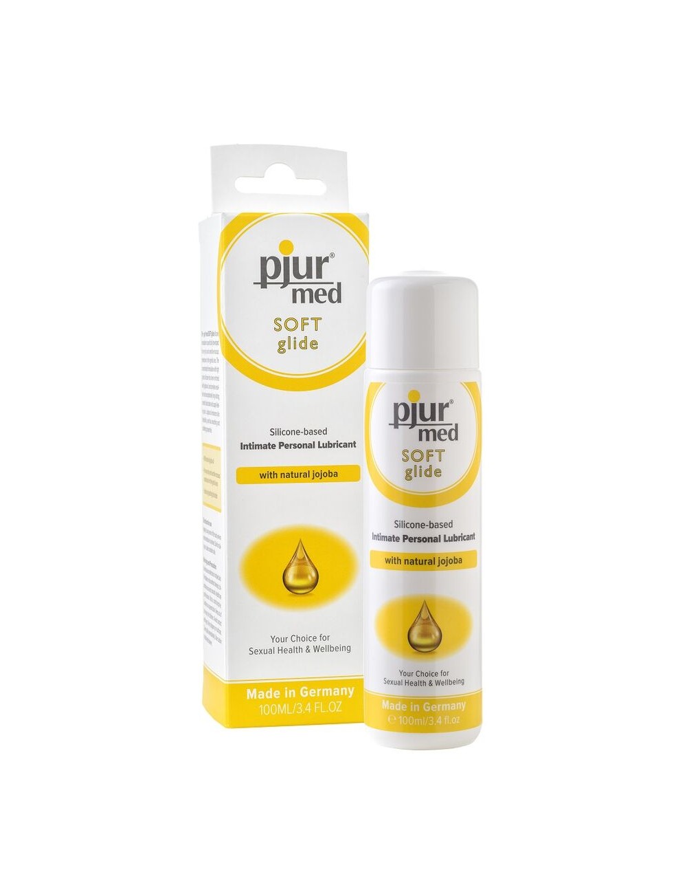 LUBRIFICANTE SILICONE PJUR MED SOFT GLIDE 100 ML