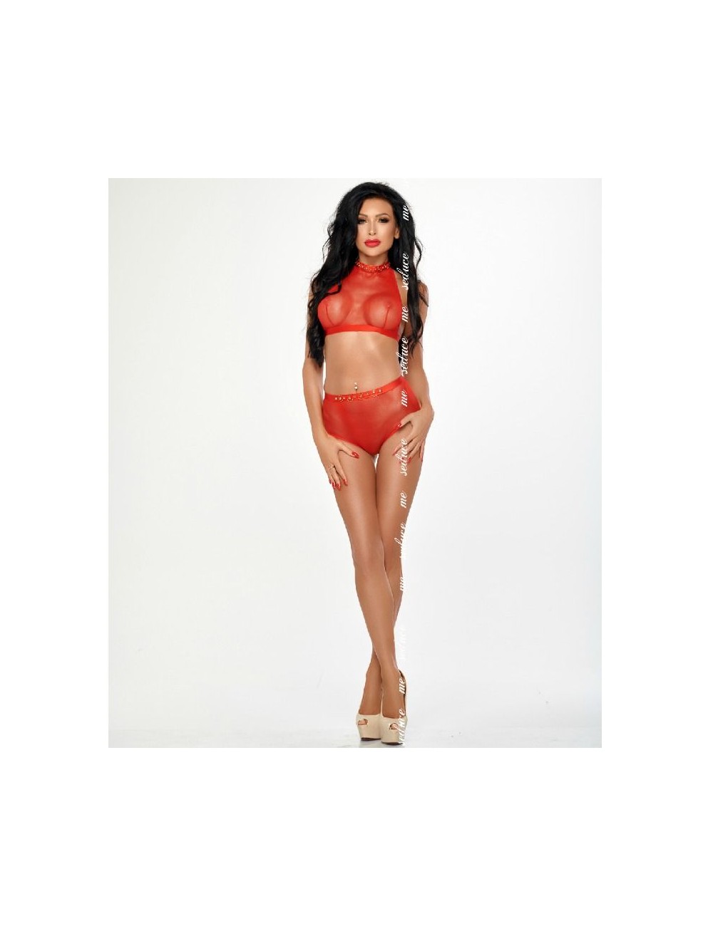 SET ME-SEDUCE MONA ROSSO S / M