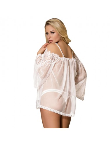 SUBBLIME BABYDOLL BIANCO MANICA SVASATA S / M