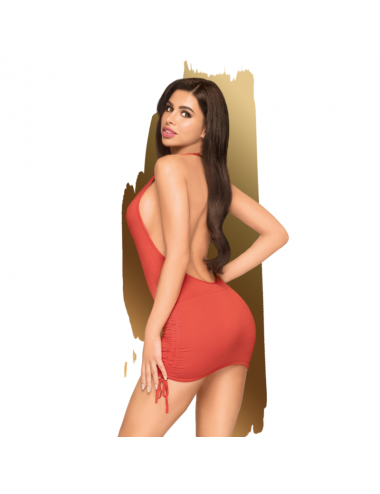 ABITO PENTHOUSE EARTH SHAKER MINI - ROSSO L / XL