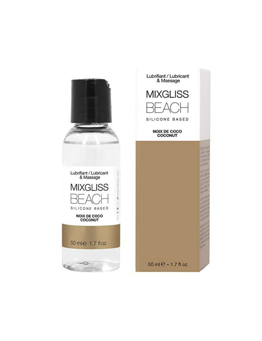 LUBRIFICANTE SILICONE MIXGLISS BEACH 50 ML