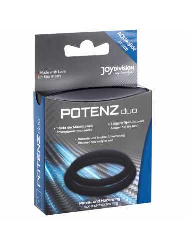 POTENZ DUO ANELLI NERO - M