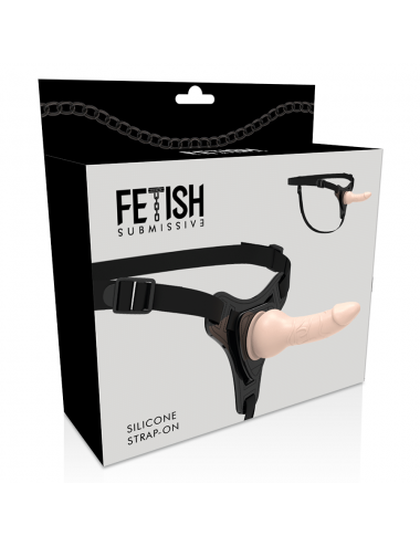 FETISH SUBMISSIVE ARNÉS SILICONA FLESH REALISTIC 16CM