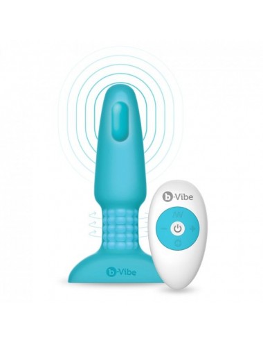 B-VIBE RIMMING CONTROL REMOTO ANAL PLUG 2 TEAL