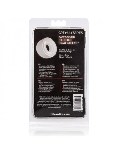 CALEX ADV SILICONE PUMP SLEEVE TRASPARENTE