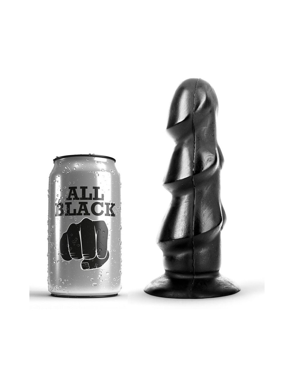 DILDO TUTTO NERO 17CM