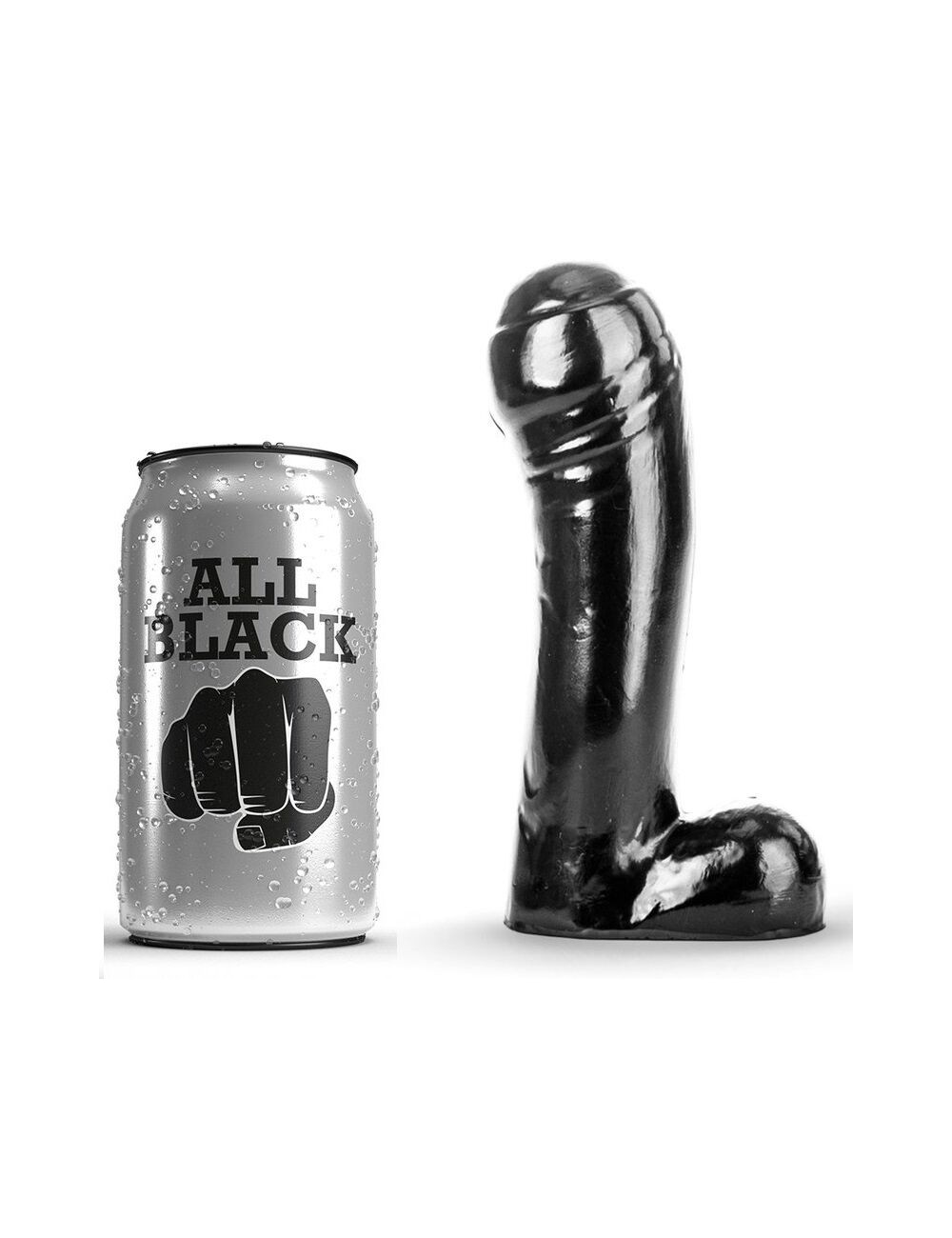 DILDO TUTTO NERO 15CM DILDO TUTTO NERO 15CM