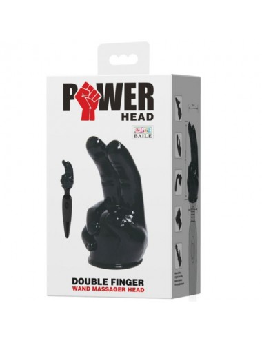 POWER HEAD - CABEZAL INTERCAMBIABLE PARA MASAJEADOR DISEÑO MANO