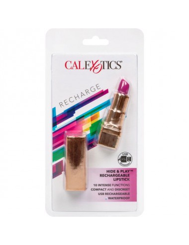 CALEX ROSSETTO RICARICABILE BULLET HIDE & PLAY LILA