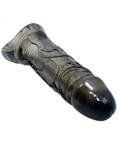 BAILE FUNDA EXTENSORA PENE CON STRAP PARA TESTICULOS 11.5 CM