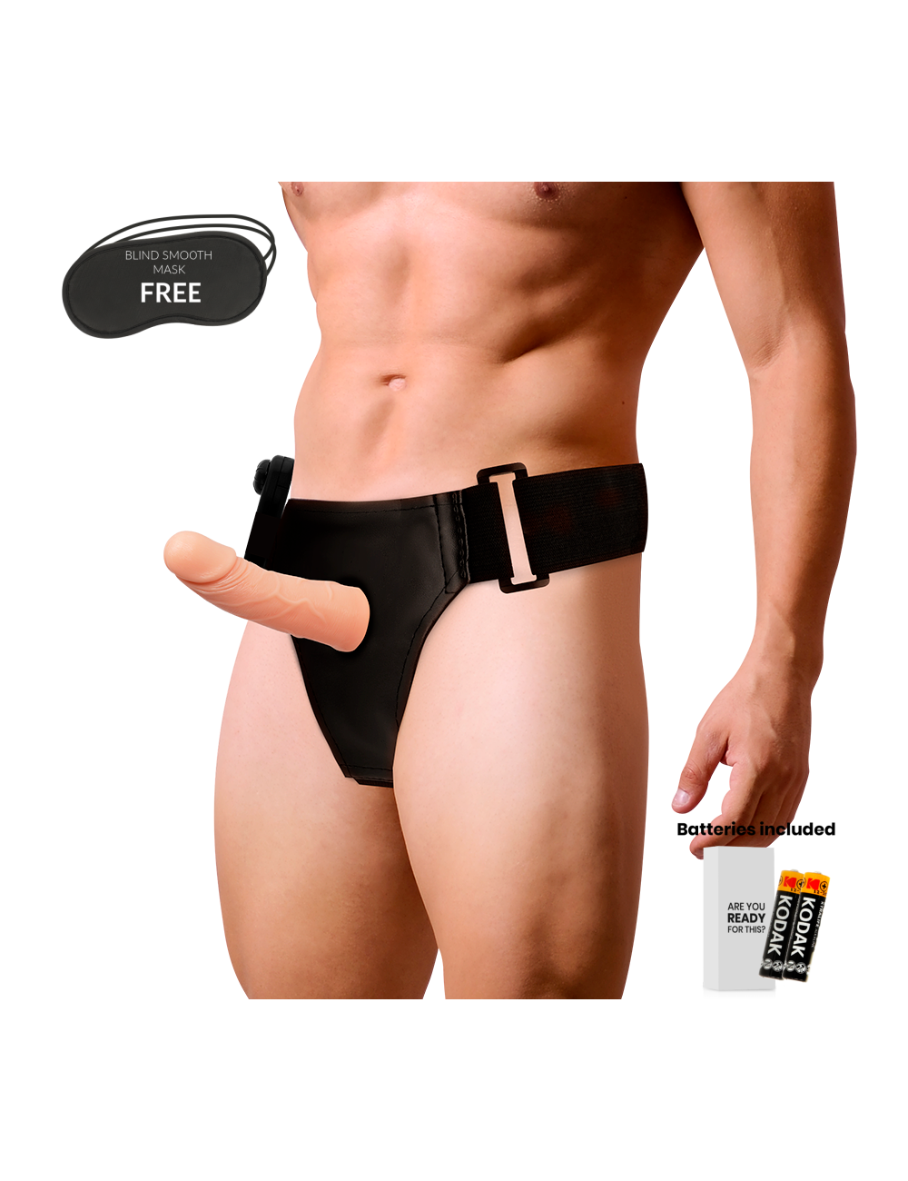 HARNESS ATTRACTION ÁRNES HUECO MARCOS CON VIBRADOR 15 X 5 CM HARNESS ATTRACTION ÁRNES HUECO MARCOS CON VIBRADOR 15 X 5 CM