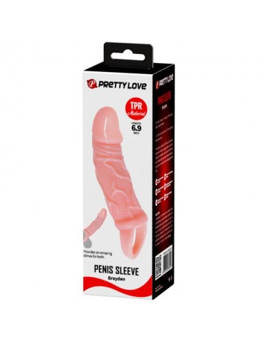 BAILE MANICA PENE IN SILICONE CON CINGHIE A SFERA 13,5 CM