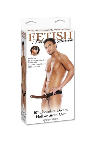 FETISH FANTASY ARNES HUECO AJUSTABLE CHOCOLATE 22 CM