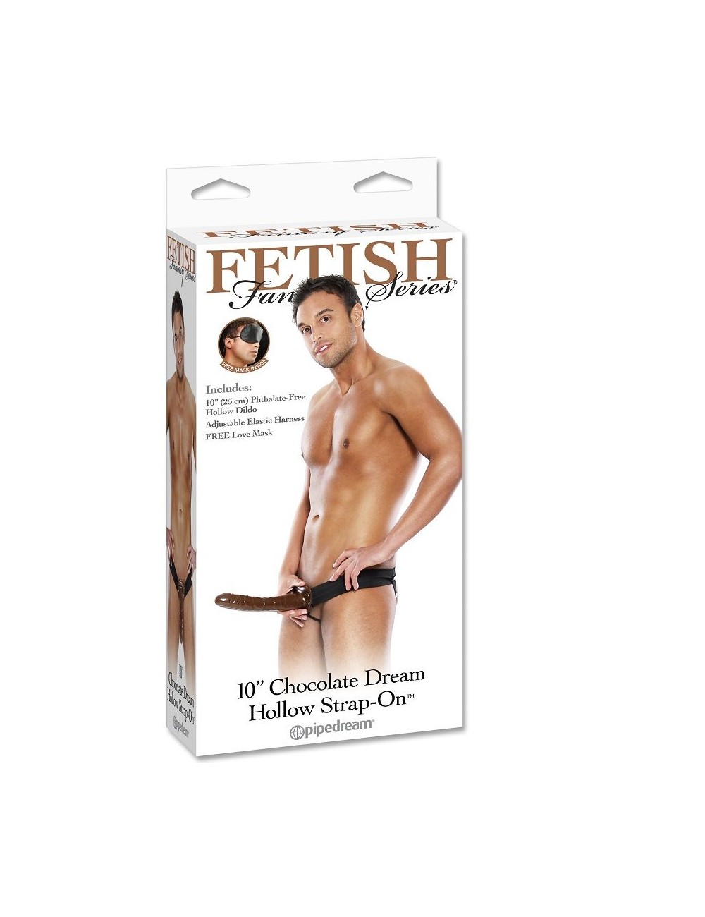 FETISH FANTASY ARNES HUECO AJUSTABLE CHOCOLATE 22 CM FETISH FANTASY ARNES HUECO AJUSTABLE CHOCOLATE 22 CM