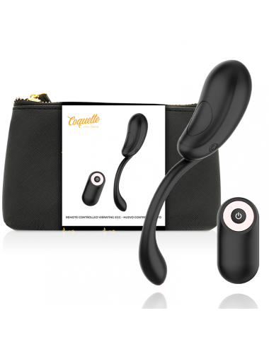 COQUETTE CHIC DESIRE UOVO VIBRANTE TELECOMANDO RICARICABILE NERO/ORO