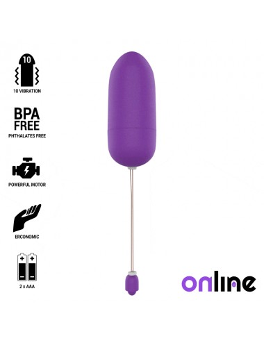 ONLINE UOVO VIBRANTE IMPERMEABILE - VIOLA