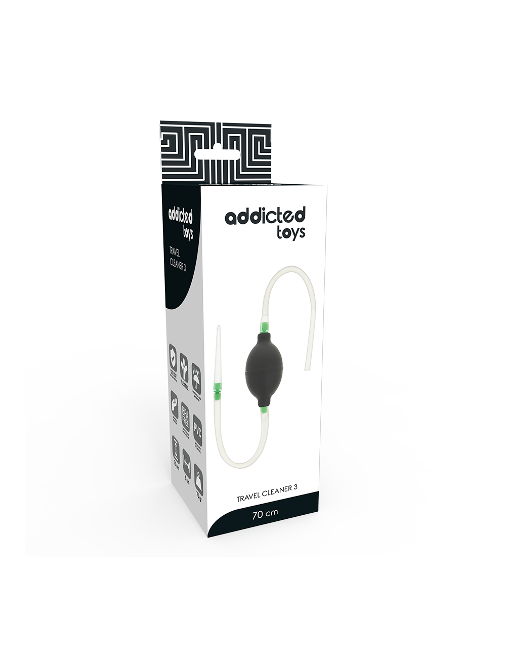 ADDICTED TOYS KIT ENEMA NEGRO ADDICTED TOYS KIT ENEMA NEGRO