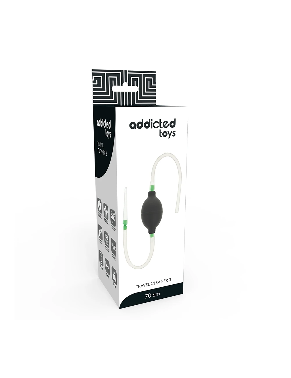 ADDICTED TOYS KIT ENEMA NEGRO ADDICTED TOYS KIT ENEMA NEGRO