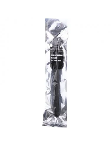 ALL BLACK MEGA RIPPLE DOCCIA ANALE IN SILICONE 28.5CM