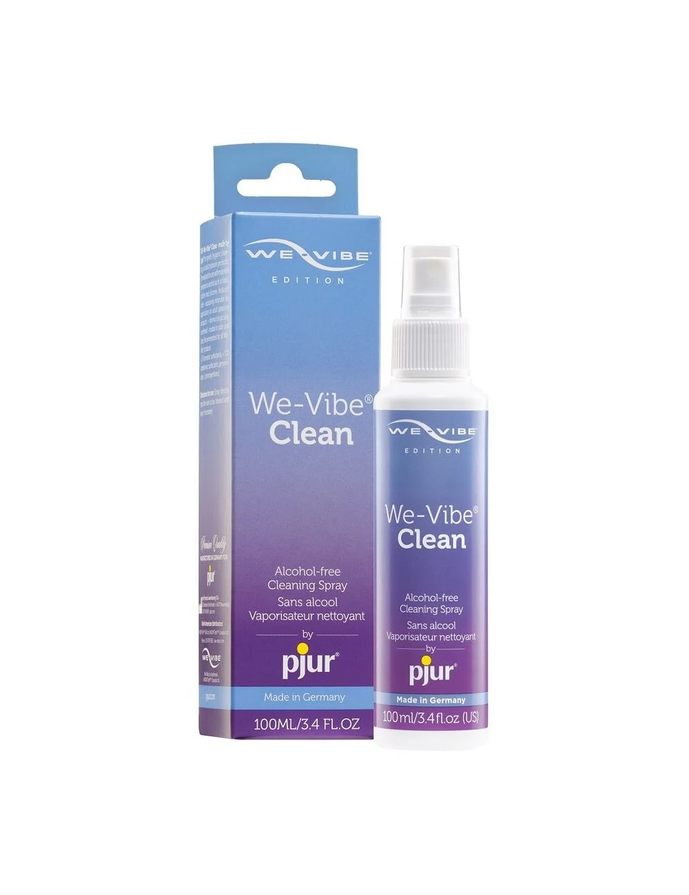 DETERGENTE PER GIOCATTOLI WE-VIBE DI PJUR 100 ML DETERGENTE PER GIOCATTOLI WE-VIBE DI PJUR 100 ML