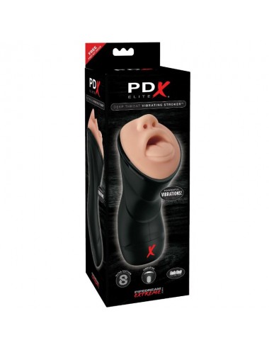 PDX ELITE STROKER VIBRANTE GOLA PROFONDA