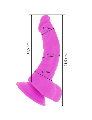 DIVERSIA DILDO VIBRANTE FLESSIBILE 21