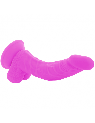 DIVERSIA DILDO VIBRANTE FLESSIBILE 21,5 CM - VIOLA