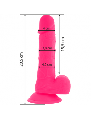 DIVERSIA DILDO VIBRANTE FLESSIBILE 20