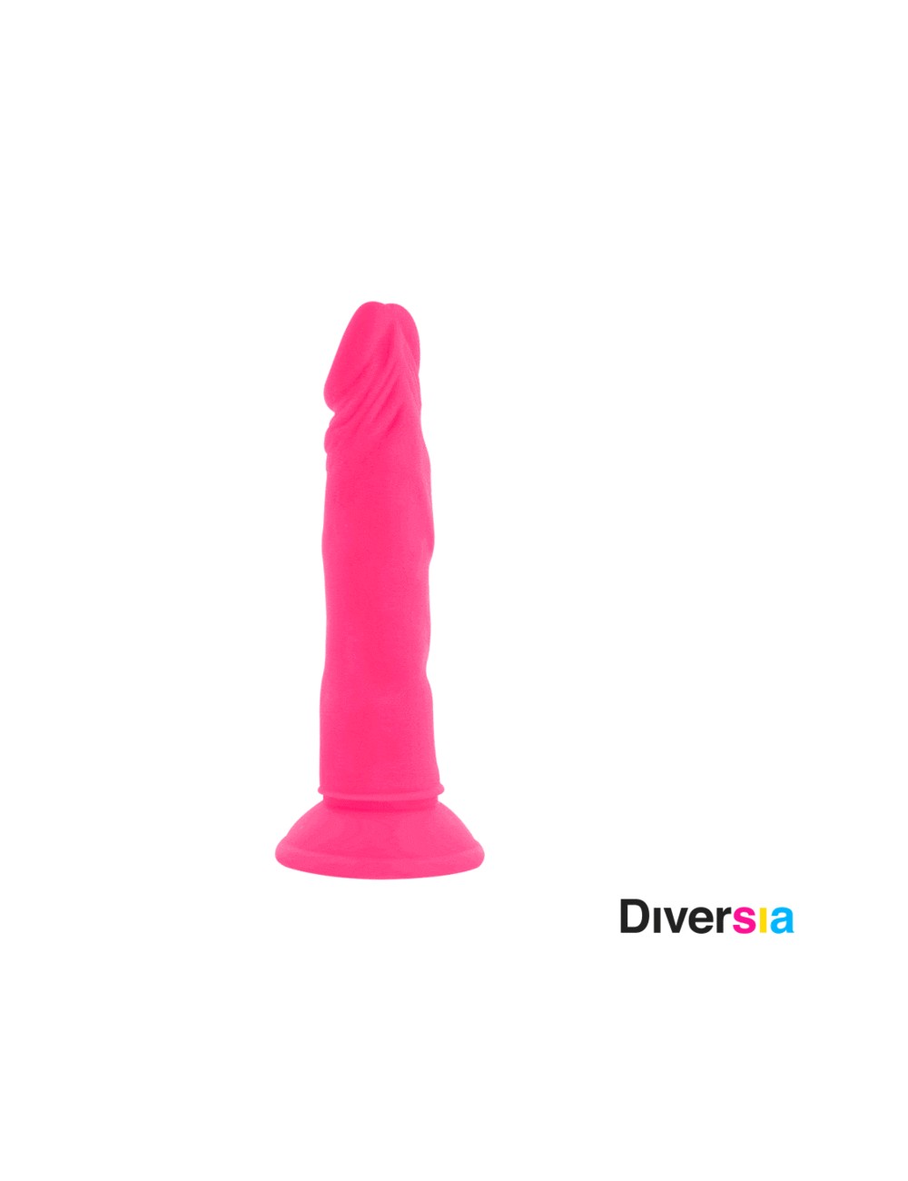 DIVERSIA DILDO VIBRANTE FLESSIBILE 23 CM - ROSA