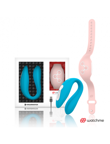 WEARWATCH DUAL PLEASURE WIRELESS TECHNOLOGY WATCHME INDIGO / ROSORAL