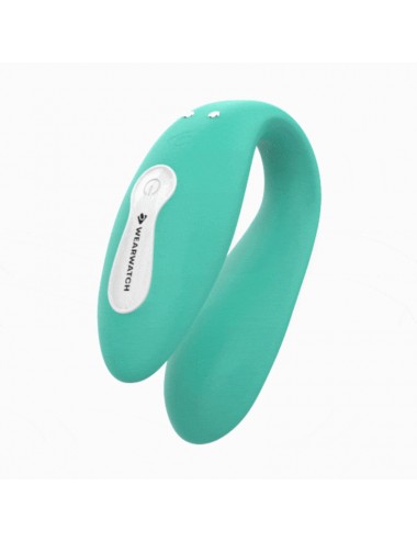 WEARWATCH DUAL PLEASURE WIRELESS TECHNOLOGY WATCHME AQUAMARINE / SNOWY