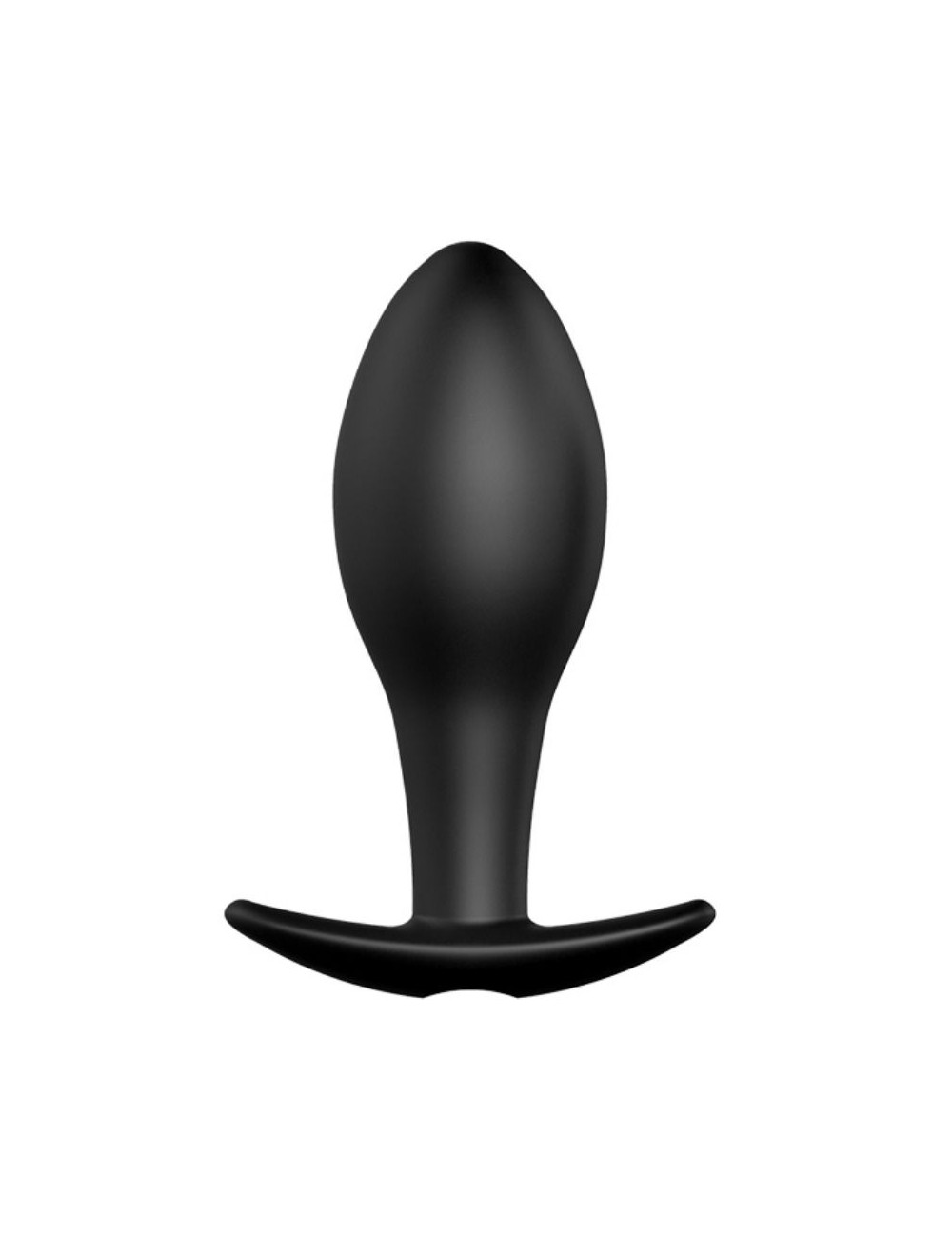 PRETTY LOVE PLUG ANAL SILICONA FORMA ANCLA 12 MODOS VIBRACION NEGRO