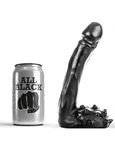 DILDO TUTTO NERO 19CM