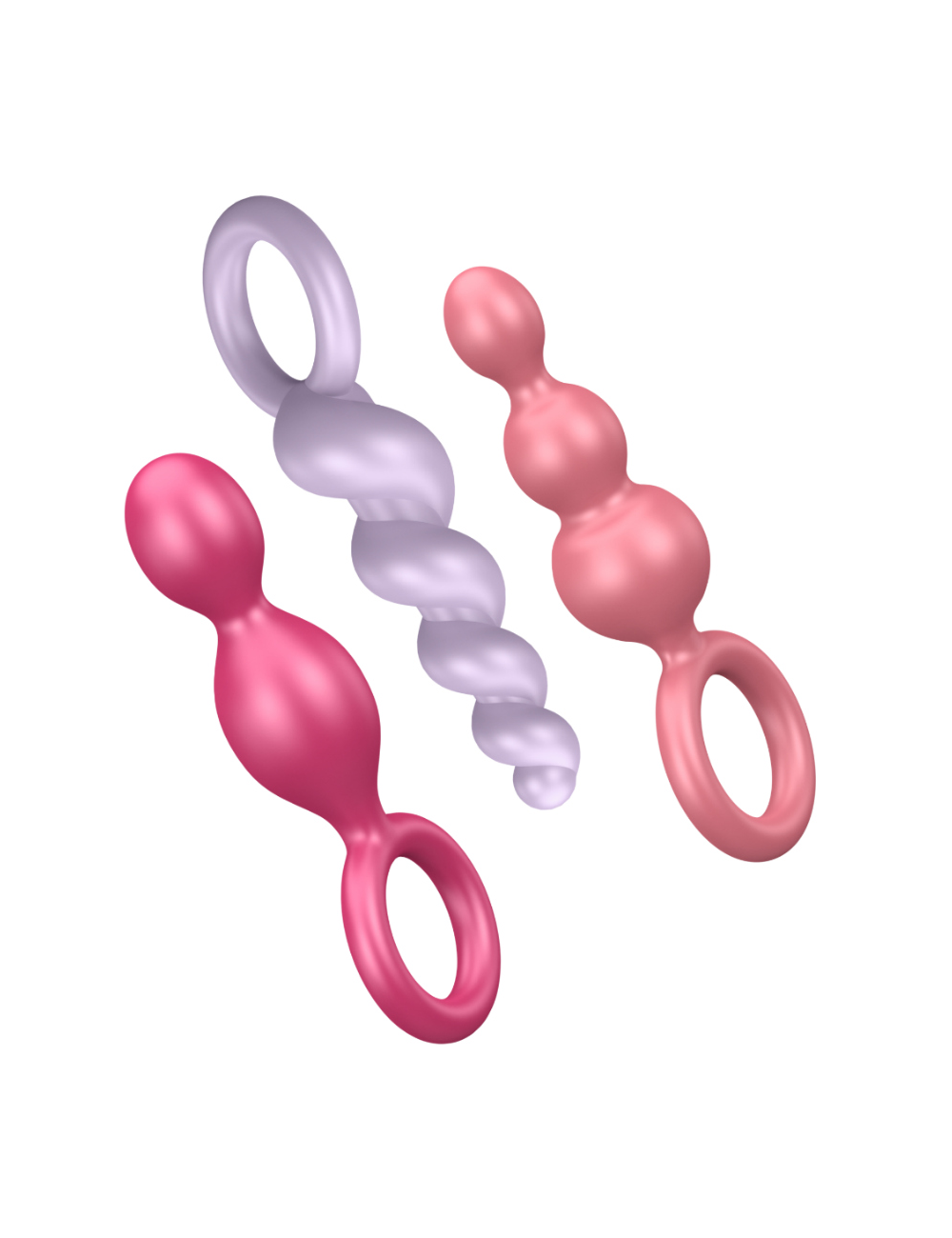 SET TAPPI ANALI SODDISFATTI 3PZ TRICOLORE SET TAPPI ANALI SODDISFATTI 3PZ TRICOLORE