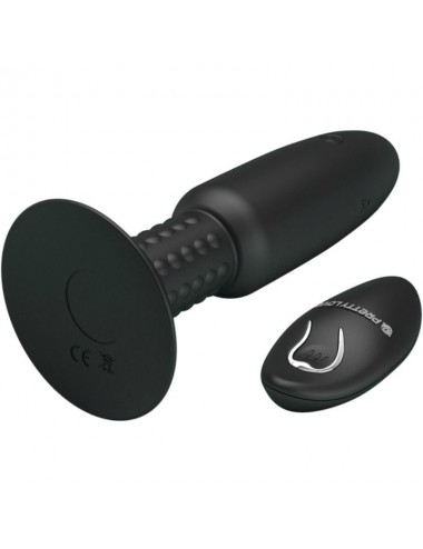 PRETTY LOVE BOTTOM - PLUG CON VIBRACION Y ROTACION