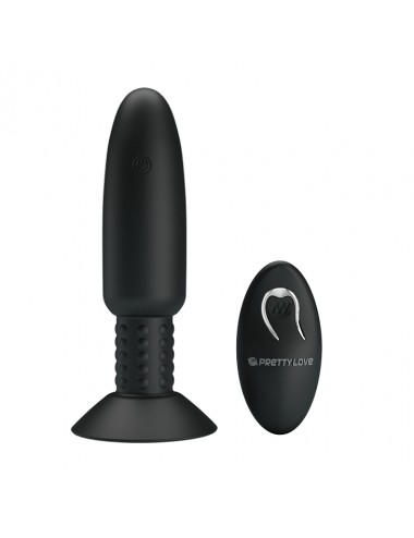 PRETTY LOVE BOTTOM - PLUG CON VIBRACION Y ROTACION