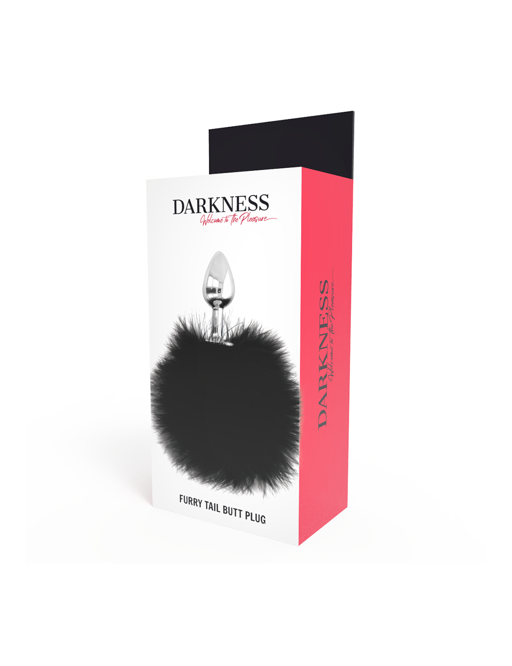 DARKNESS EXTRA FEEL BUNNY TAIL BUTTPLUG  7CM