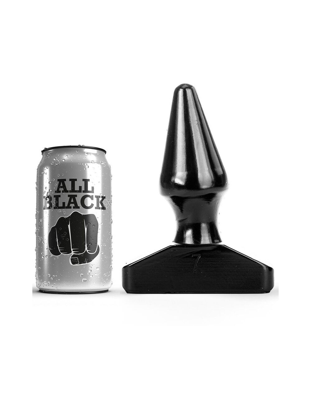 TUTTO NERO SPINA ANALE 16CM