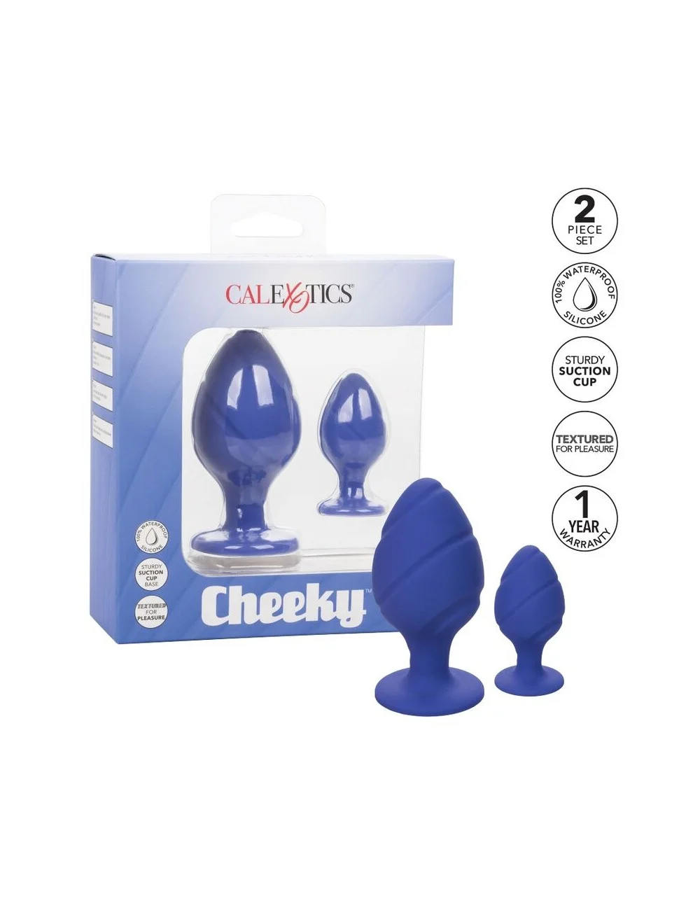 CALEX CHEEKY BUTTPLUG - VIOLA CALEX CHEEKY BUTTPLUG - VIOLA