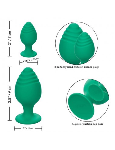 CALEX CHEEKY BUTTPLUG - VERDE