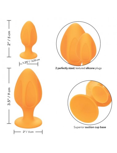 CALEX CHEEKY BUTTPLUG - ARANCIO