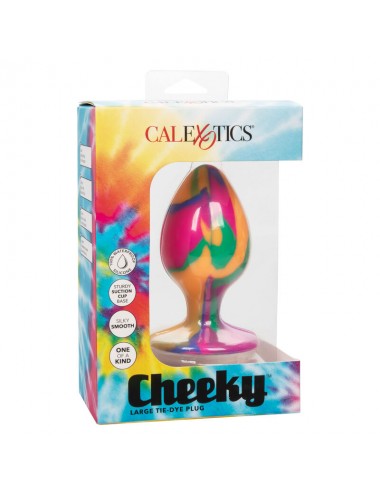 CALEX CHEEKY GRANDE TIE-DYE PLUG ANALE