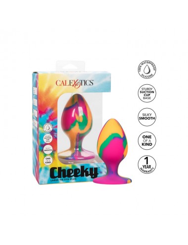 CALEX CHEEKY GRANDE TIE-DYE PLUG ANALE